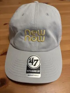 K*n様 榮倉奈々　newnow 完売品　47 キャップ　ベージュ　新品未使用 K*n様 榮倉奈々 newnow 完売品 47 キャップ ベージュ 新品未使用