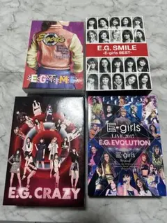 E-girls ベストアルバム・ライブDVDセット