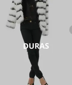 DURAS デュラス レディース ブラック スキニーデニム S