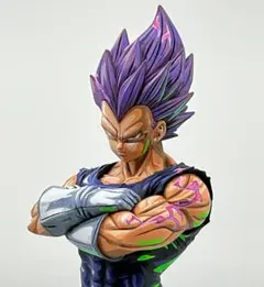 グランディスタ ベジータブルー　2次元リペイント ドラゴンボール 超サイヤ人 ベジータ フルリペイント 2D 二次元