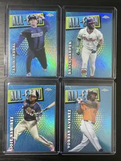 Topps Chrome 2025 All-Etch スクーバル他合計4枚セット