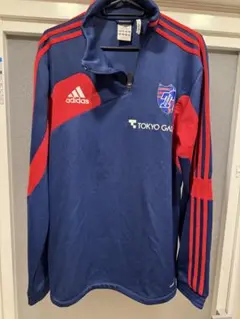 FC東京 ハーフジップ ジャケットフルスポンサーアディダス 製
