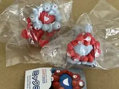 ミャクミャク フィギュア 2体セット（レッド+グレー）