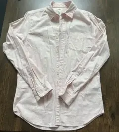 GAP スリムフィット ストレッチ 長袖シャツ S ピンク