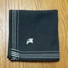 バーバリー ハンカチ メンズ ブラック チェック柄