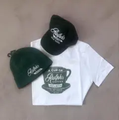Cafe Tシャツ, Cap, ニット帽 3点セット