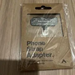新品トポロジーPhone Strap Adapter フォンストラップ黒