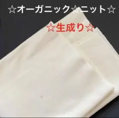 33a☆オーガニック☆ニット☆キナリ