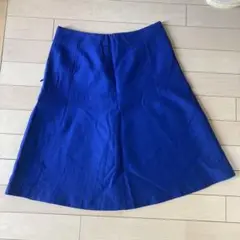 ネイビー ひざ丈スカート サイズ36