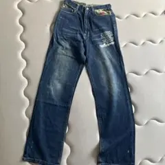 MASSIVE MASSIMOダークブルーデニムパンツ 160㎝