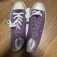 Converse All Star スニーカー パープル 8