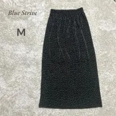 【ブルーストライブ 】Blue Strive ドット柄 タイトスカート M