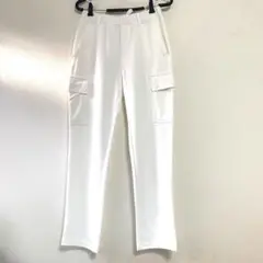 未使用【 スウェット カーゴ パンツ 】 白 即日発送