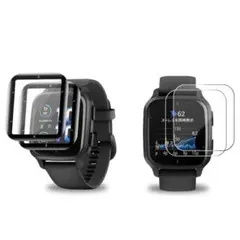 【4枚入り】For GARMIN Venu Sq 2 3D全面保護 HD画面対応