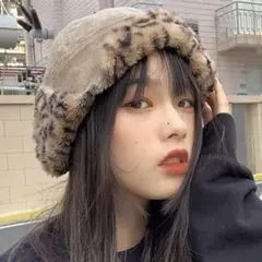 c.u.l ヒョウ柄 フライトキャップ