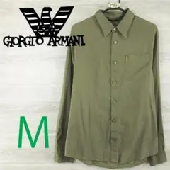 ARMANI アルマーニジーンズ＜ストレッチ 長袖シャツ＞M1783c