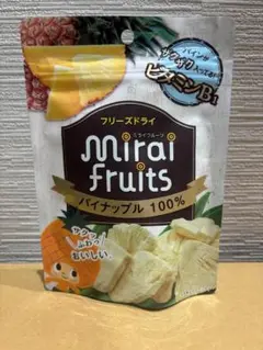 【　パイナップル　２個　】　ミライ　フルーツ　フリーズドライ　③