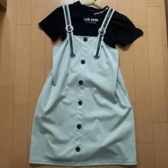 BLING GIRLS キッズ　ワンピース　半袖　セット　130サイズ