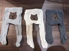 GAP BABY クマケツ 3枚セット 0-12m ダークグレー