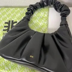 JWPEI GABBI BAG ギャザーハンドルバッグ　ブラック　黒　袋付き