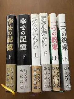 ダニエル・スティール　幸せの記憶　アクシデント二つの約束　6冊　超訳:天馬龍行