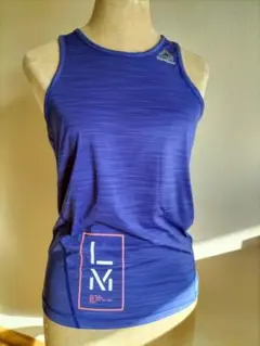 Reebok LESMILLS タンクトップ 青 レズミルズ レスミルズ
