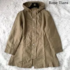 Rose Tiara ビジュー付き マウンテンパーカー ライトアウター Sサイズ