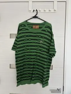 BRAIN DEAD ボーダーTシャツ XL ニット生地