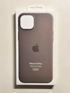 【新品】純正 iPhone 15 Plus シリコンケース・クレイ②