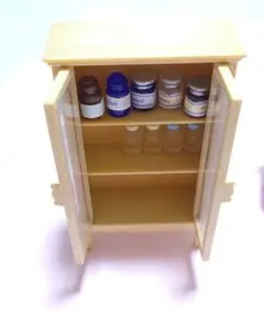 森のお医者さん　家具小物セット　ドクターズキャビネット　薬