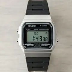 【新品】CASIO カシオ メンズ腕時計 シルバー 薄型 軽量