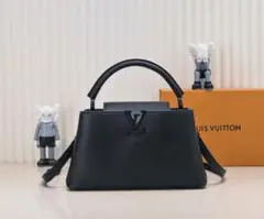 Louis Vuitton ブラックショルダーバッグ
