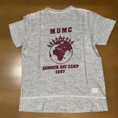 快晴堂謹製 MUMC サマーキャンプ Tシャツ グレー 2