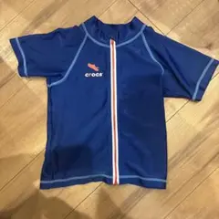 crocs ブルー ラッシュガード 120