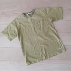 ブルックリンオーバーオール S 半袖Tシャツ トップス カーキ シンプル