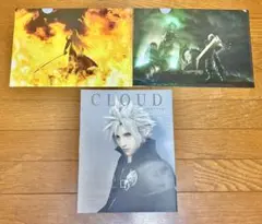 FF7 クリアファイル　クラウド・セフィロス/CLOUD message 雑誌