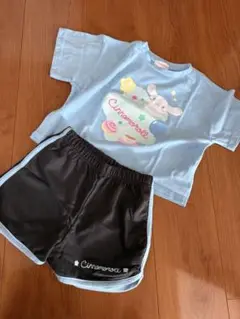 Cinnamoroll Tシャツとショートパンツセット 120