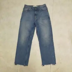 GOLDEN GOOSE カットオフ ストレート デニム パンツ 29