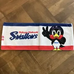 【新品未使用】ヤクルトマン&つば九郎　マフラータオル