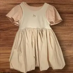 cottoli ジャンパースカート＆Tシャツセット 90サイズ 新品タグ付き