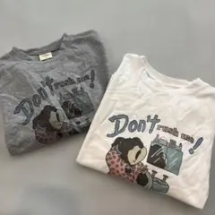 【新品未使用】韓国服 Mollybin ねむねむくまさん Tシャツ 2点セット
