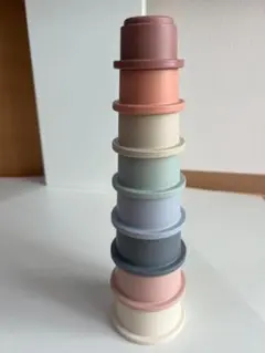 【期間限定価格】 mushie ムシエ　スタッキングカップ　知育玩具