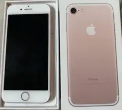 Apple iPhone 7 ローズゴールド 本体のみ