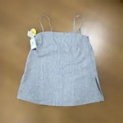 ROPE PICNIC グレー スリットキャミソール 38
