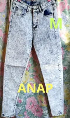 ANAP ハイウエストデニム Mサイズ