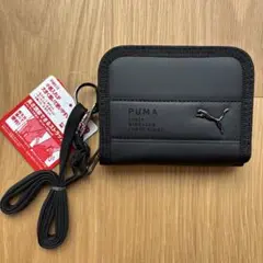 新品未使用　PUMA プーマ　ブラック財布　キッズ
