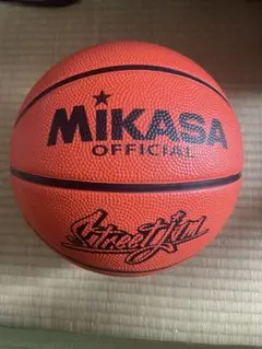Mikasa Street Jam バスケットボール サイズ7 ゴム オレンジ