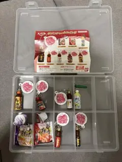 ガチャガチャ エバラ ダブルチャームスイング コンプリートセット 開封済