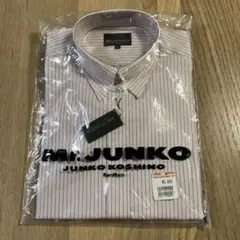 M.JUNKO ドレスシャツ Mサイズ ストライプ　新品未使用