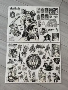 ジョジョ　ウォールステッカー 2枚セット